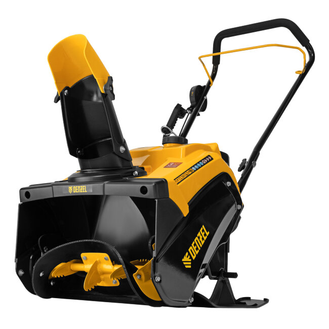 Бензиновая снегоуборочная машина SB 460 Sled, 99cc, лыжи ручной старт// Denzel в Оренбурге