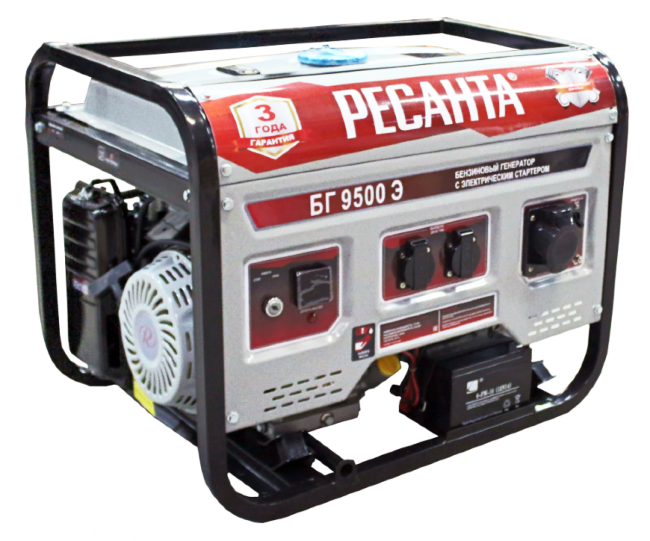 Электрогенератор БГ 9500 Э Ресанта в Оренбурге