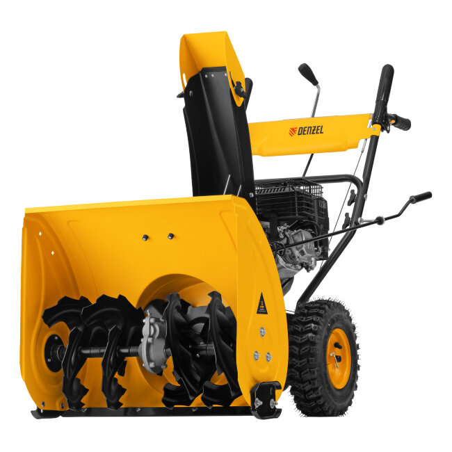 Бензиновая снегоуборочная машина SBM 610, 212 cc, ручной старт, фара Denzel в Оренбурге