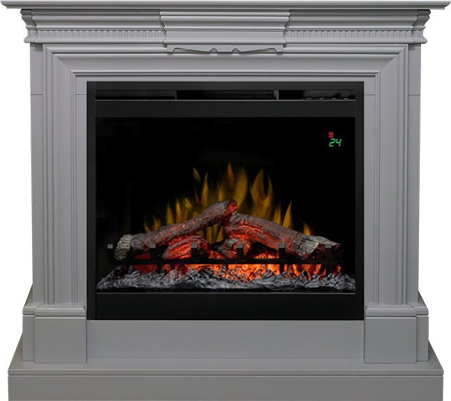 Каминокомплект Chelsea - Grey с очагом Symphony 26'' DF2624L-INT в Оренбурге