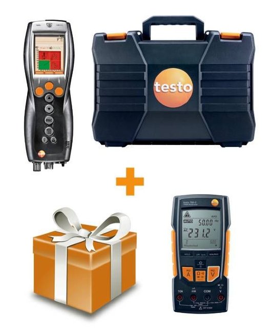 Комплект testo 330-1 LL + Мультиметр testo 760-2 с магнитным креплением в Оренбурге