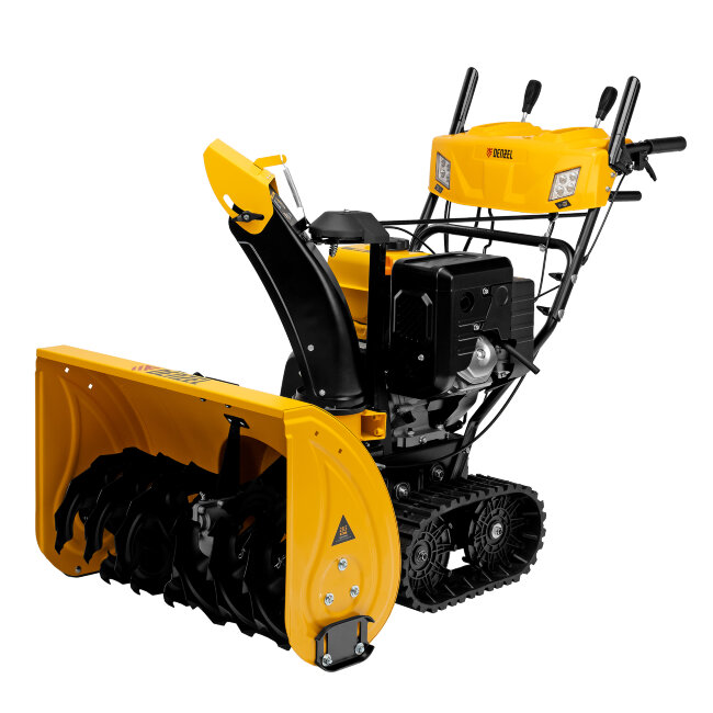 Бензиновая снегоуборочная машина SBL 711DT PRO, 420cc, гусеницы, эл.старт, блок. дифф. Denzel в Оренбурге