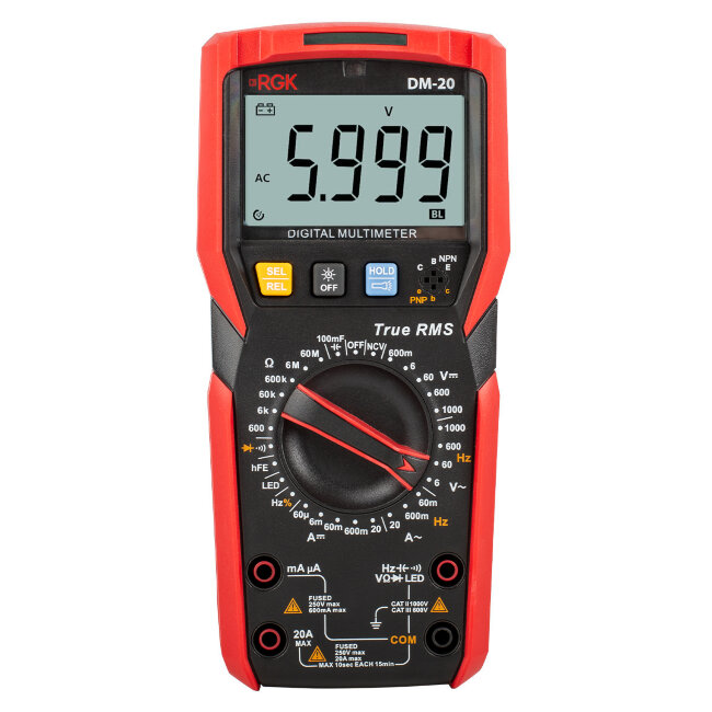 Мультиметр RGK DM-20 в Оренбурге