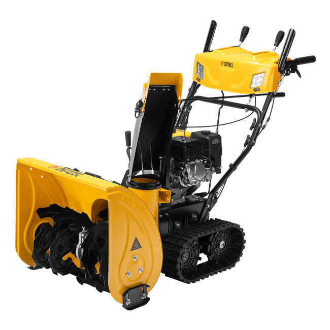 Бензиновая снегоуборочная машина SBM 610DT PRO, 212cc, гусеницы, эл.старт, блок. дифф. Denzel в Оренбурге
