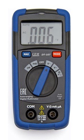 Мультиметр CEM DT-107 в Оренбурге
