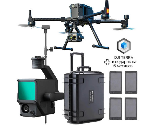 Квадрокоптер с лидаром DJI Matrice 300 RTK Combo комплект в Оренбурге