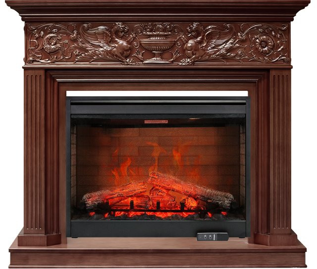 Каминокомплект Palace - Темный дуб с очагом Symphony 30'' DF3020-EU в Оренбурге