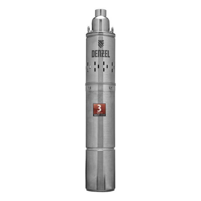 Скважинный насос DWS-4-100, винтовой, диаметр 4", 800 Вт, 1700 л/ч, напор 100 м Denzel в Оренбурге