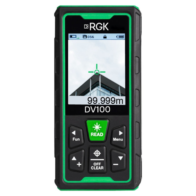 Лазерный дальномер с видоискателем RGK DV100 с калибровкой в Оренбурге