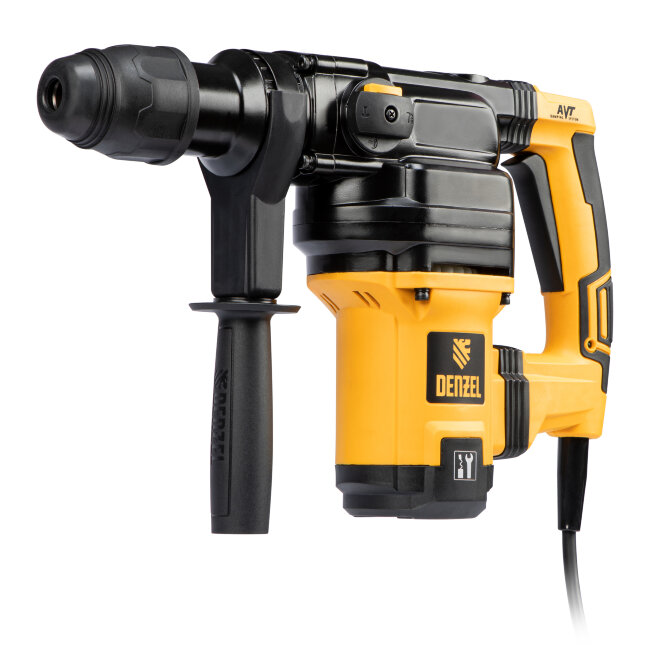 Перфоратор электрический RHV-1050-38-max, SDS-max, 1050 Вт, 10 Дж, 2 плюс 1 режим Denzel в Оренбурге