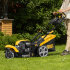 Бензиновая газонокосилка GLT-460SP-T, Trike 149 см3, 46 см, привод, панель, 60л Denzel  в Оренбурге