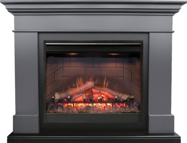 Каминокомплект California Graphite Gray - Серый графит с очагом Symphony 26'' DF2608-INT в Оренбурге