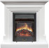 Каминокомплект Bradford - Белый с очагом Majestic FX Black в Оренбурге