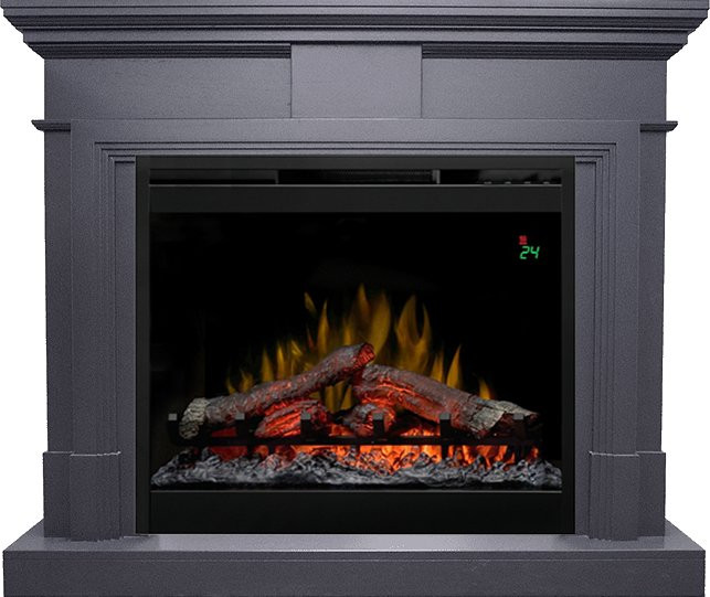 Каминокомплект Coventry Graphite Grey - Серый графит с очагом Symphony 26'' DF2624L-INT в Оренбурге