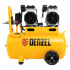 Компрессор безмасляный, малошумный DLS 2200/50, 2200 Вт, 2x1100, 50 л, 380 л/мин Denzel в Оренбурге