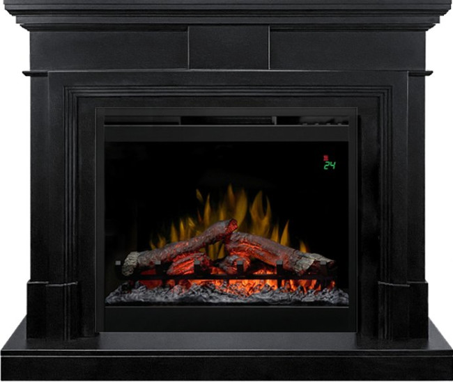 Каминокомплект Coventry - Черный с очагом Symphony 26'' DF2624L-INT в Оренбурге