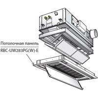 Toshiba Потолочная панель (RBC-UW283PG(W)-E) в Оренбурге