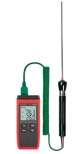 Термометр RGK CT-12 с погружным зондом температуры TR-10W в Оренбурге