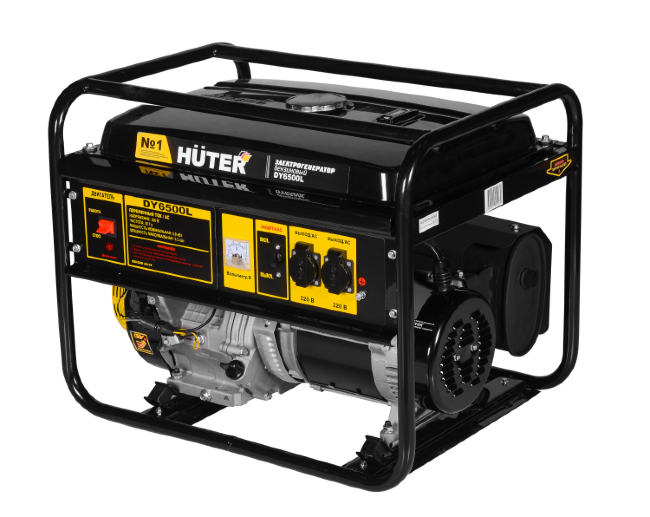 Портативный бензогенератор HUTER DY6500L в Оренбурге