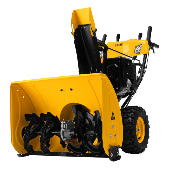 Бензиновая снегоуборочная машина SBL 711D PRO, 302cc, эл.старт, фара, обогрев, блок. дифф. Denzel в Оренбурге
