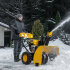 Бензиновая снегоуборочная машина SBL 711D PRO, 302cc, эл.старт, фара, обогрев, блок. дифф. Denzel в Оренбурге