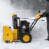 Бензиновая снегоуборочная машина SBL 711D PRO, 302cc, эл.старт, фара, обогрев, блок. дифф. Denzel в Оренбурге