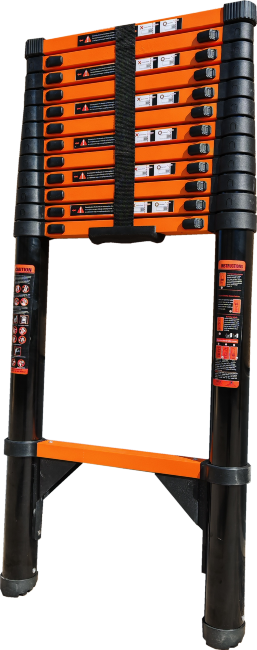 Лестница телескопическая 6,3 м ТАЛМЕТ/TALMET TM-1063С (углеродистая сталь) в Оренбурге