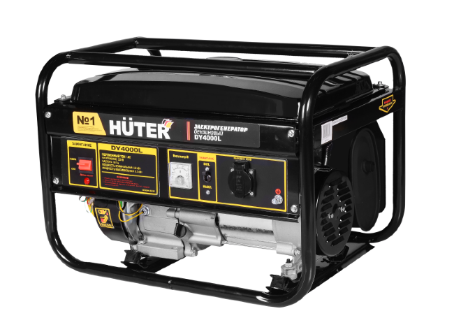 Портативный бензогенератор HUTER DY4000L в Оренбурге