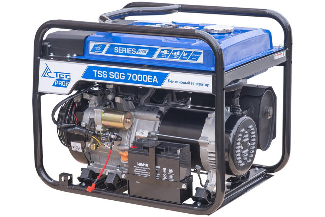 Бензогенератор 7 кВт TSS SGG 7000E3A с в кожухе МК-1.1 в Оренбурге